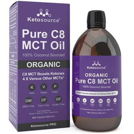 Ketosource Čisto C8 MCT olje